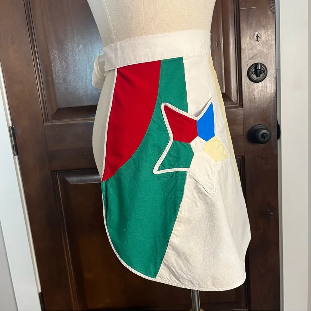 Handmade Vintage half apron